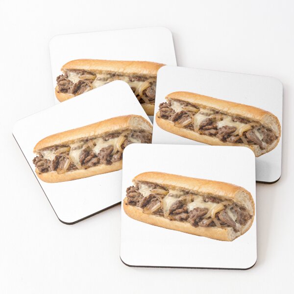 Item preview, Philly Cheesesteak on White designed and sold by PriyankaSonara.