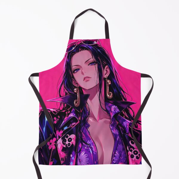 Item preview, Boa Hancock | Neon Glam Anime Woman | Cyber Fashion Pink Aesthetic | Luxury Digital Art Print designed and sold by Dyan4.