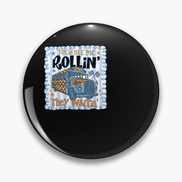 Item preview, They See Me Rollin School Bus First Day Of School designed and sold by KroghDs.