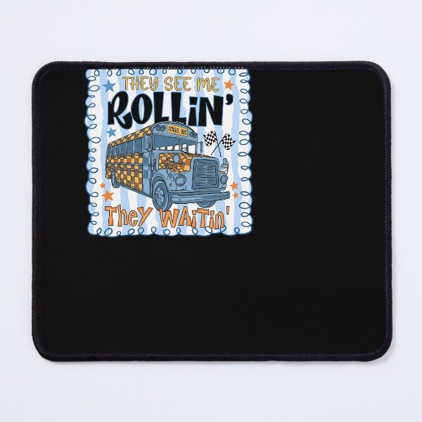 Item preview, They See Me Rollin School Bus First Day Of School designed and sold by KroghDs.