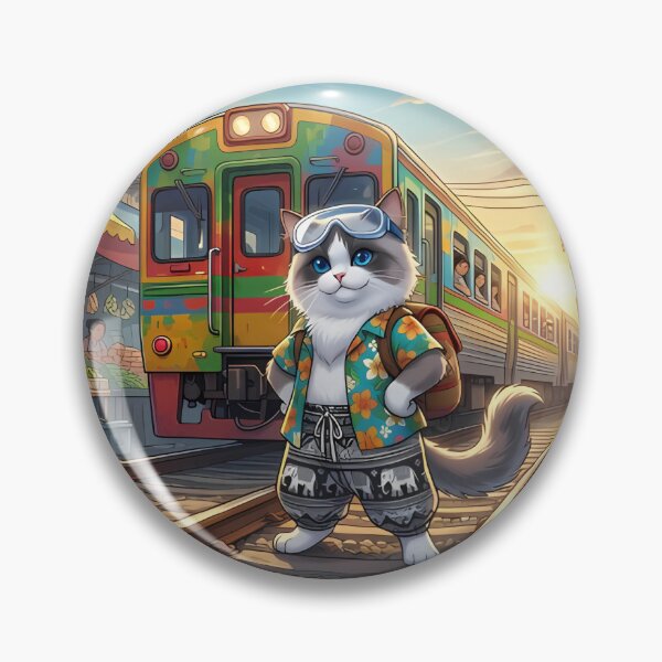 Item preview, Maeklong Railway Market Elephant Pants Ragdoll Tote designed and sold by MossyAndPearl.