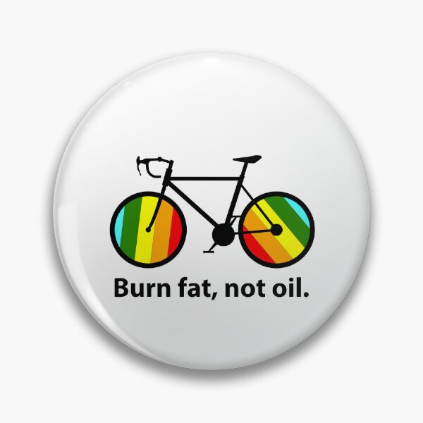 Item preview, Burn Fat Not Oil Bicycle Design, Eco Cycling Motivation, Sustainable Transport, Climate Action, Green Lifestyle, Bike Lover Graphic, Fitness Inspiration,  designed and sold by rikyfreestyle.
