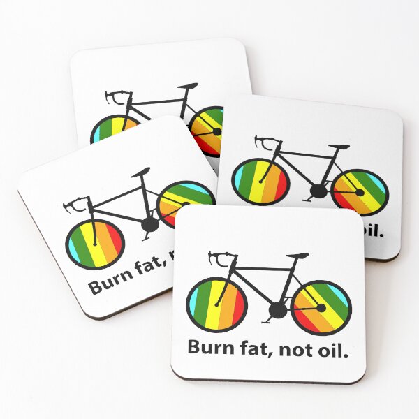 Item preview, Burn Fat Not Oil Bicycle Design, Eco Cycling Motivation, Sustainable Transport, Climate Action, Green Lifestyle, Bike Lover Graphic, Fitness Inspiration,  designed and sold by rikyfreestyle.