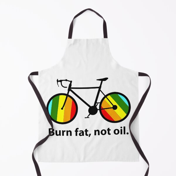 Item preview, Burn Fat Not Oil Bicycle Design, Eco Cycling Motivation, Sustainable Transport, Climate Action, Green Lifestyle, Bike Lover Graphic, Fitness Inspiration, designed and sold by rikyfreestyle.
