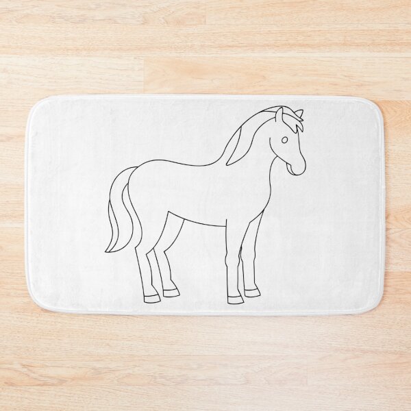 Item preview, Horse Elegant 1 Line Art Gift designed and sold by OneLine Studio.