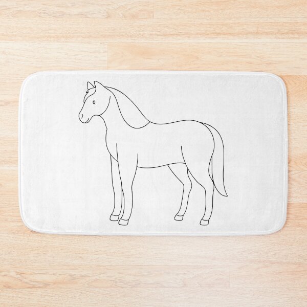 Item preview, Horse Elegant 2 Line Art Gift designed and sold by OneLine Studio.