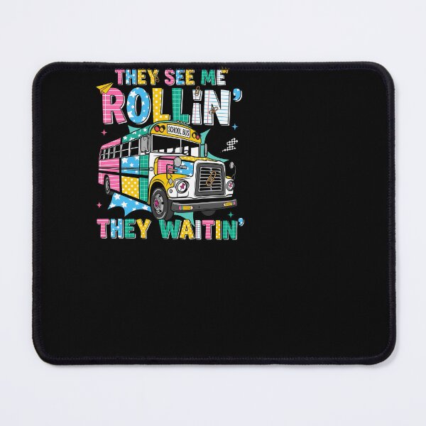 Item preview, They See Me Rollin Welcome Back To School Bus Kids designed and sold by KroghDs.