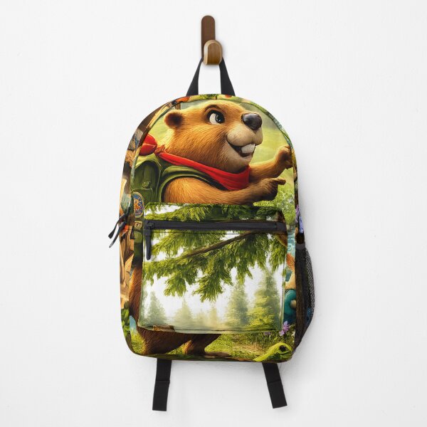 Item preview, Happy Beaver Adventures – Little Robins Coming Home designed and sold by Clothes With Smiling Animals Walt Gral.