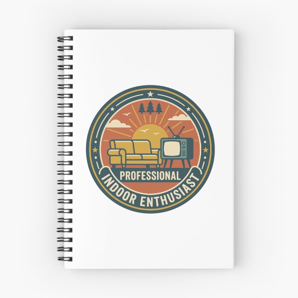 Item preview, Professional Indoor Enthusiast Vintage Badge designed and sold by TontikDesign.