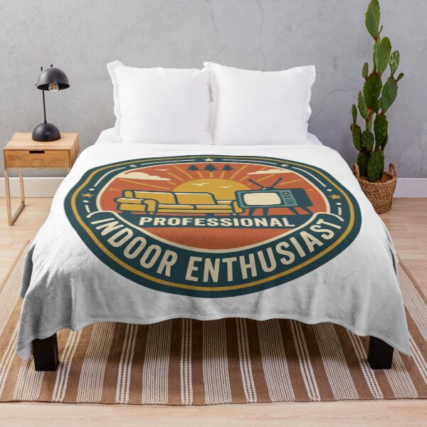 Item preview, Professional Indoor Enthusiast Vintage Badge designed and sold by TontikDesign.