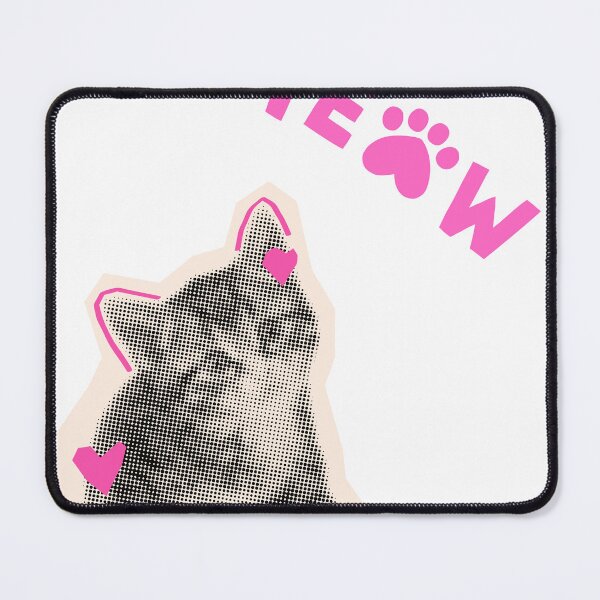 Item preview, Retro MEOW Vintage Cat Design designed and sold by thepinio00.