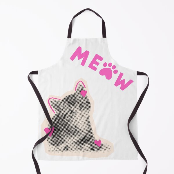 Item preview, Retro MEOW Vintage Cat Design designed and sold by thepinio00.