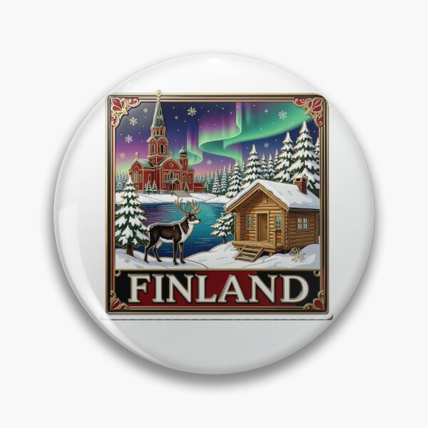 Item preview, Finland Travel Souvenir designed and sold by rnmdigital.