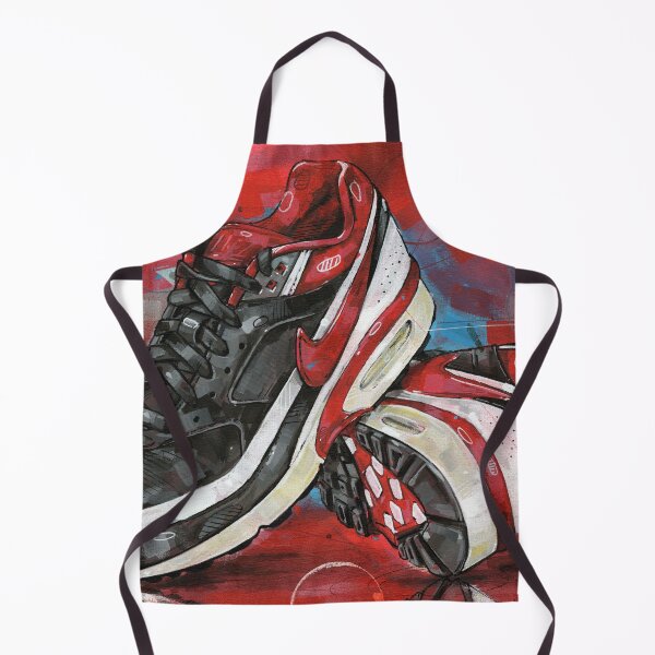 Item preview, Air Max Classic Varsity red painting designed and sold by GalleryKauffeld.