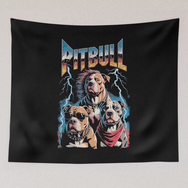 Item preview, TRIO PITBULL designed and sold by robbyiodized.