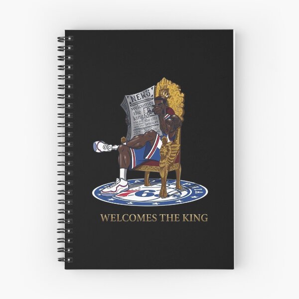 Item preview, LeBrøn-James Welcomes The King Graphic designed and sold by DannieLettering.