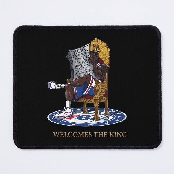Item preview, LeBrøn-James Welcomes The King Graphic designed and sold by DannieLettering.