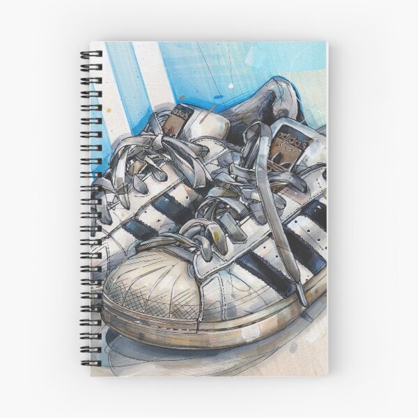Item preview, Superstar sneaker painting designed and sold by GalleryKauffeld.