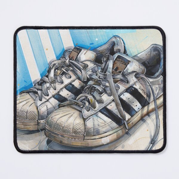 Item preview, Superstar sneaker painting designed and sold by GalleryKauffeld.