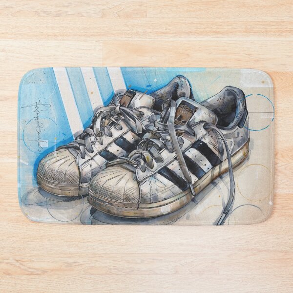 Item preview, Superstar sneaker painting designed and sold by GalleryKauffeld.