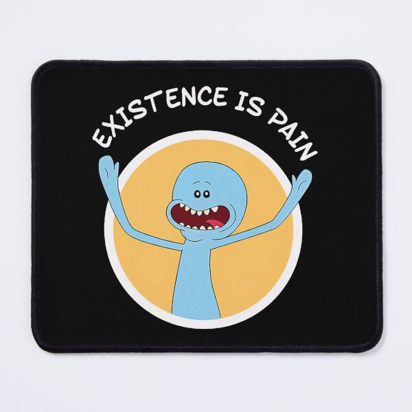 Item preview, Existence Is Pain – Existential Meme Cartoon Design designed and sold by PosterFuel.