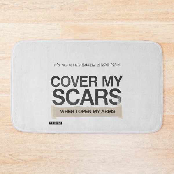 Item preview, Never Easy Falling In Love Cover My Scars - The Weeknd designed and sold by Enea Kelo.