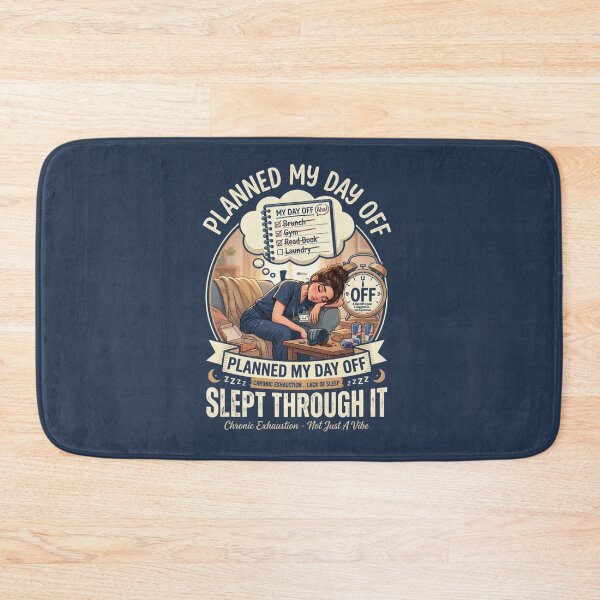 Item preview, Planned My Day Off Slept Through It - Tired Nurse Life designed and sold by Nurse Craft Studio.