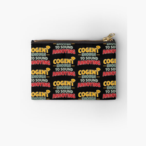 Item preview, Cogent Enough To Sound Annoying Office Jargon Joke designed and sold by TeeTimeTreasure.