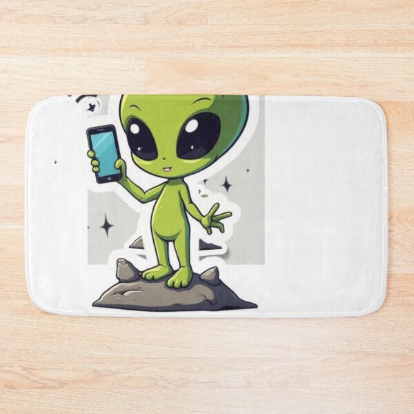 Item preview, Out of This World WiFi | Cute Alien Still No Signal designed and sold by SmokingAlien.