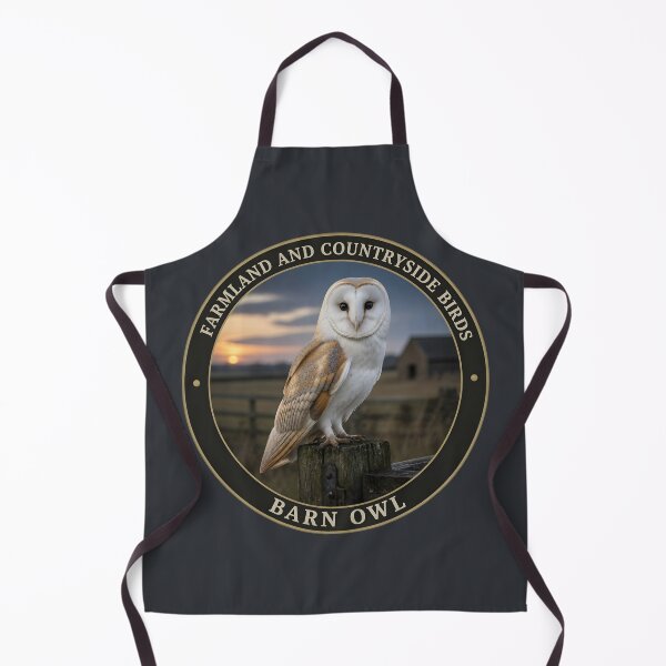 Item preview, BARN OWL – FARMLAND AND COUNTRYSIDE BIRDS designed and sold by The Digital Compass.