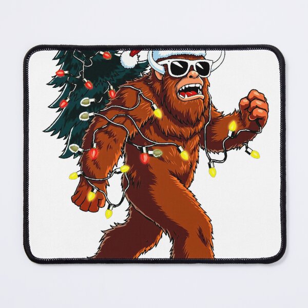 Item preview, Sasquatch Santa Lights Rock On Christmas Bigfoot designed and sold by icm4639.