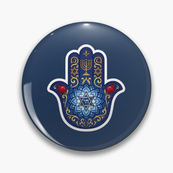 Item preview, Jewish Hamsa Hand with Star of David designed and sold by TB-73.