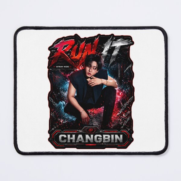 Item preview, Changbin Stray Kids Run It heavy bass rap stage concept designed and sold by Valeree Store.