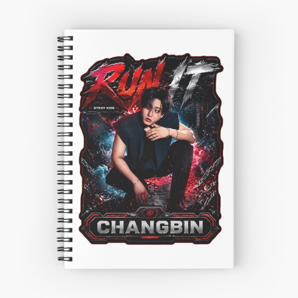 Item preview, Changbin Stray Kids Run It heavy bass rap stage concept designed and sold by Valeree Store.