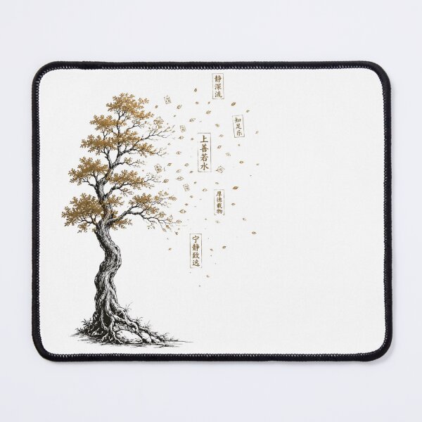 Item preview, windswept tree with Chinese wisdom designed and sold by VALITA707.