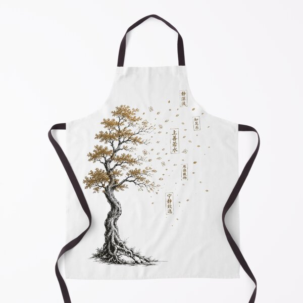 Item preview, windswept tree with Chinese wisdom designed and sold by VALITA707.