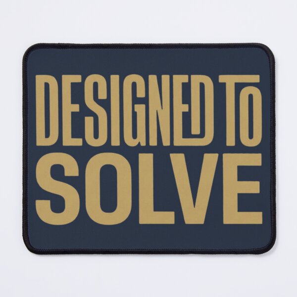 Item preview, Designed To Solve | Premium Engineering Typography Shirt designed and sold by Amr Darwish Graphic designer.