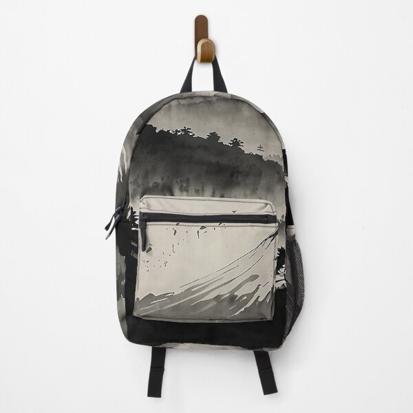 Item preview, Sumi-e Mount Fuji – Japanese Minimalist Landscape designed and sold by Glitchart66.