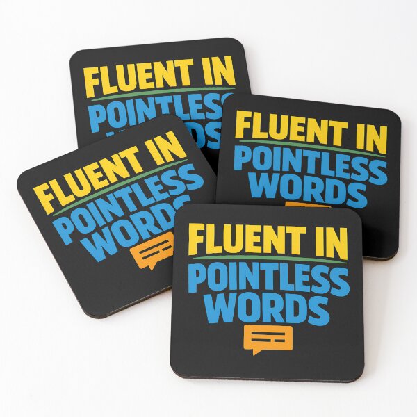 Item preview, Fluent In Pointless Words Funny Office Jargon designed and sold by TeeTimeTreasure.