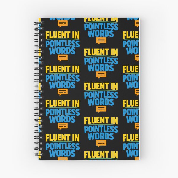 Item preview, Fluent In Pointless Words Funny Office Jargon designed and sold by TeeTimeTreasure.