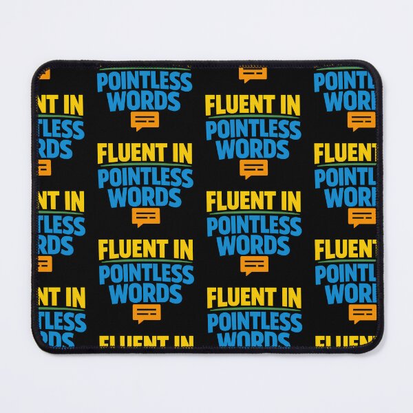 Item preview, Fluent In Pointless Words Funny Office Jargon designed and sold by TeeTimeTreasure.