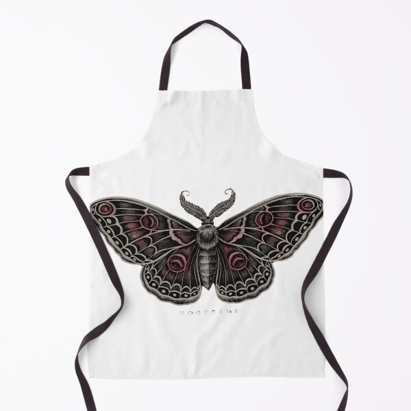 Item preview, Elegant Moth Specimen-Minimalist Dark Entomology Art designed and sold by WonderMugStudio.