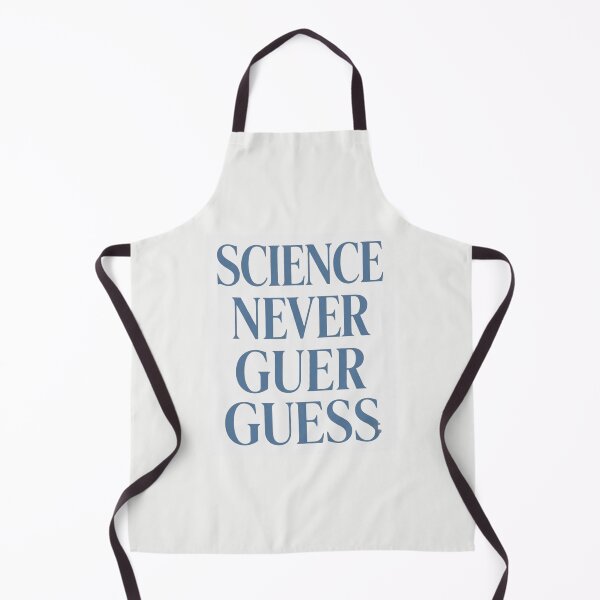 Item preview, Science Never Guess | Premium Science Typography designed and sold by Amr Darwish Graphic designer.