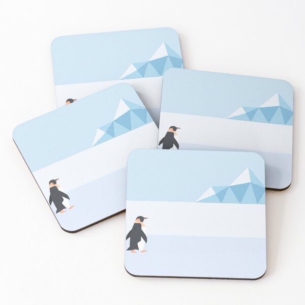 Item preview, Solo Explorer – Penguin in the Frozen Wild designed and sold by Glitchart66.