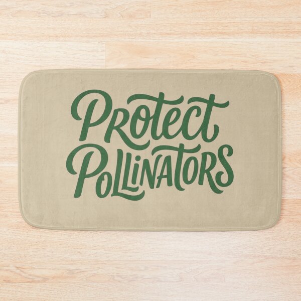 Item preview, Protect Pollinators | Eco Nature Typography Shirt designed and sold by Amr Darwish Graphic designer.