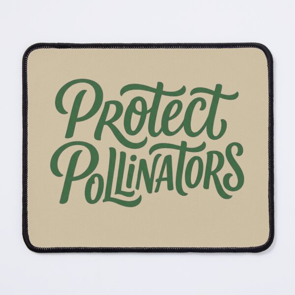 Item preview, Protect Pollinators | Eco Nature Typography Shirt designed and sold by Amr Darwish Graphic designer.