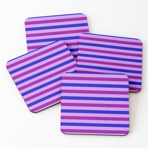 Item preview, Blue And Purple Stripes Design Purple  designed and sold by PatternTitan.