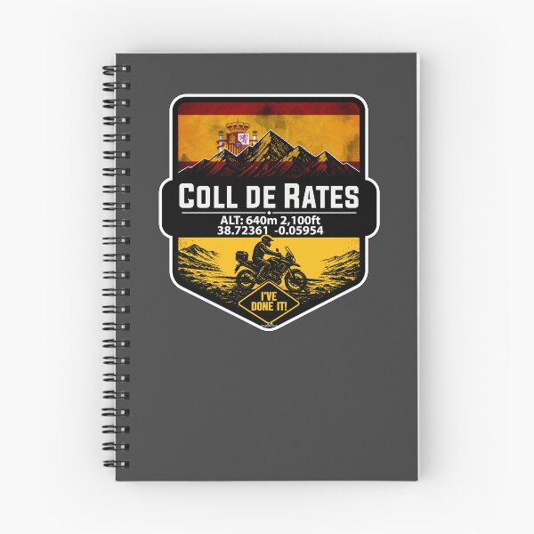 Item preview, Coll de Rates Spain Motorcycle I've Done It Sticker TShirt 01 designed and sold by OuterShellUK.