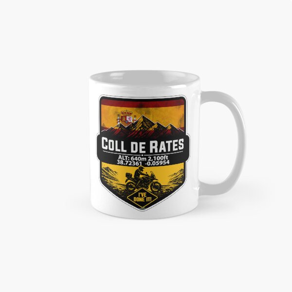 Item preview, Coll de Rates Spain Motorcycle I've Done It Sticker TShirt 01 designed and sold by OuterShellUK.