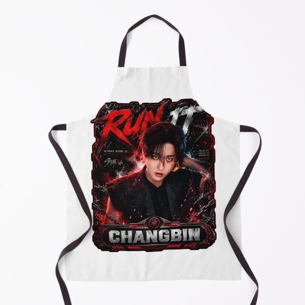 Item preview, Changbin 3RACHA SPEARB Run It Heavy Metal Crimson Poster designed and sold by Valeree Store.